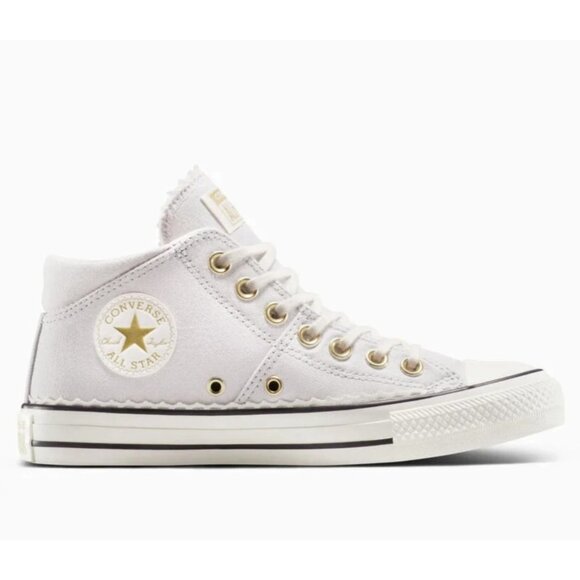 Converse Chuck Taylor All Star Madison Frills A17203F Womens 8.5 Mid Top Purple - Picture 12 of 12